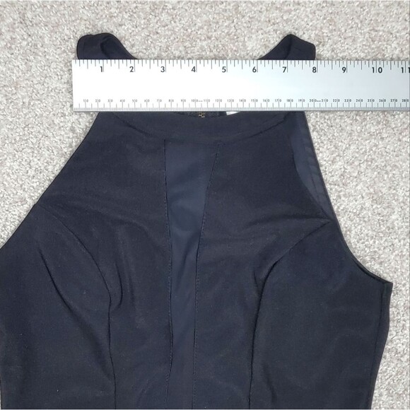 Emerald Sundae Black Grecian Style Dress - Picture 9 of 13